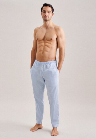 Pantalon de pyjama 'Schwarze Rose' SEIDENSTICKER en bleu