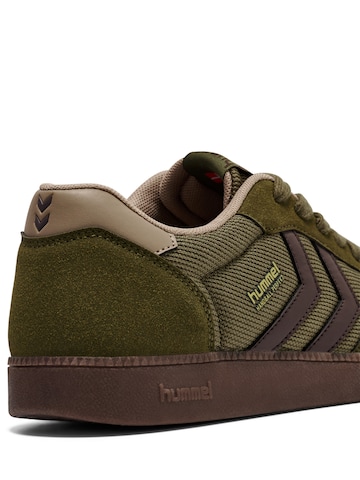 Baskets basses Hummel en vert