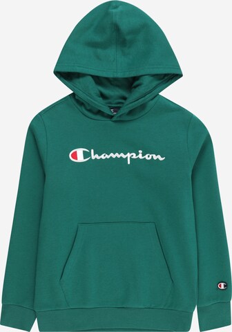 Champion Authentic Athletic Apparel - Sweatshirt 'Classic' em verde: frente