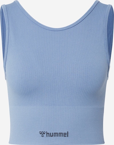 Hummel Sporttop in blue denim / schwarz, Produktansicht