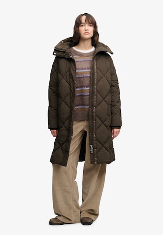 Superdry & Co Wintermantel in Groen