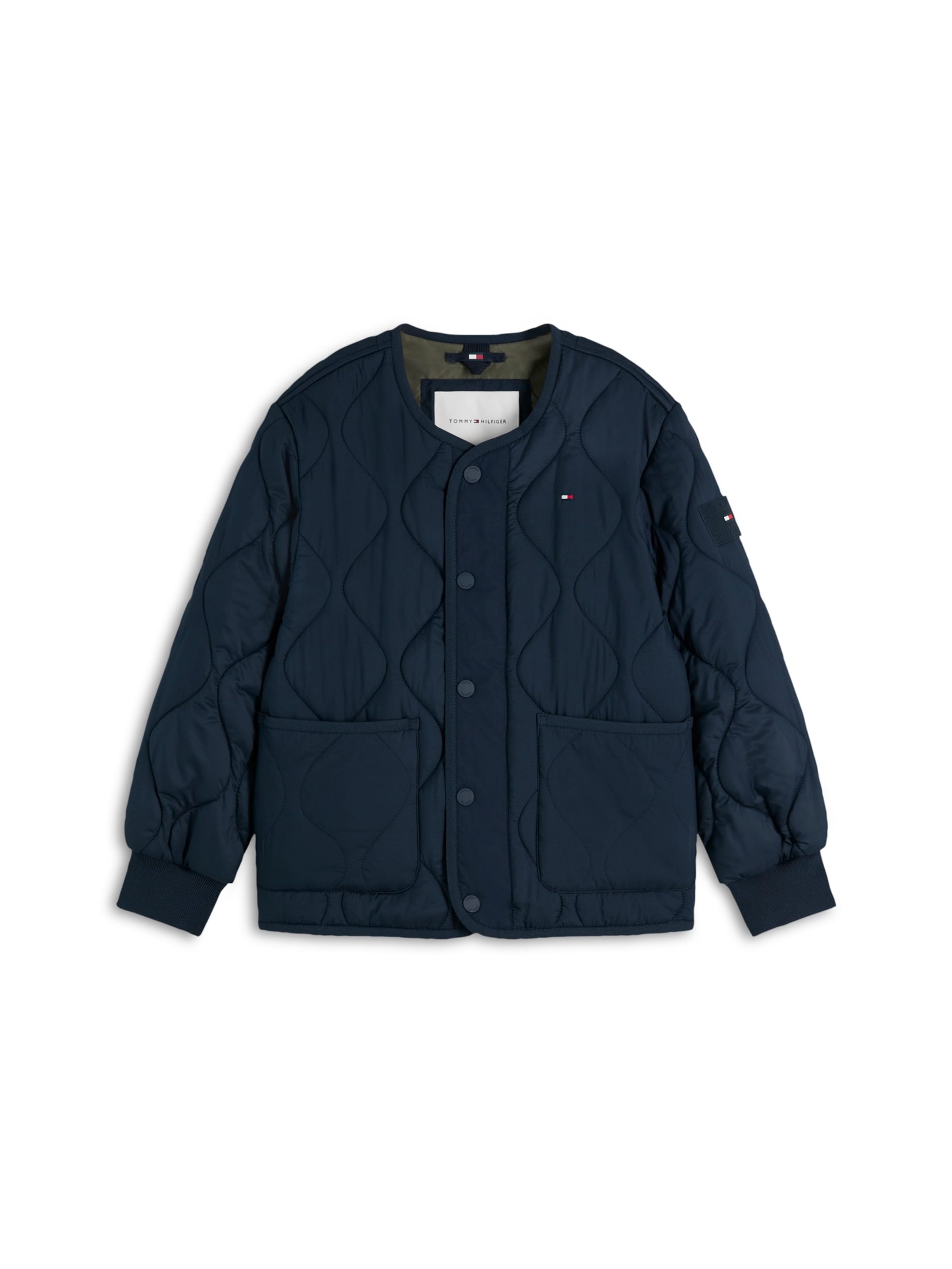 TOMMY HILFIGER Демисезонная куртка в Темно-синий, Обзор товара