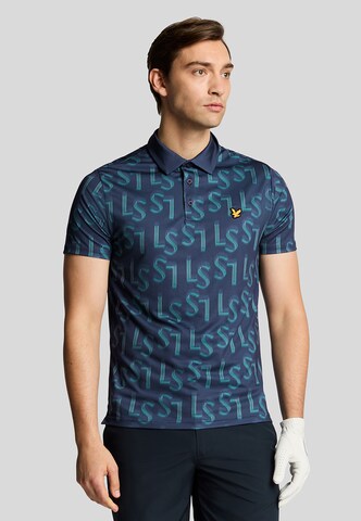 Lyle & Scott Shirt in Blauw: voorkant
