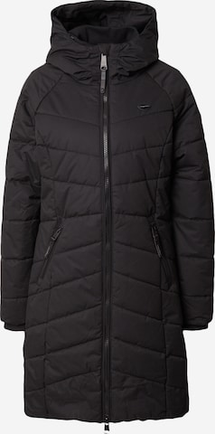 Manteau d’hiver 'Dizzie' Ragwear en noir : devant