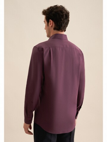 Coupe regular Chemise business SEIDENSTICKER en violet