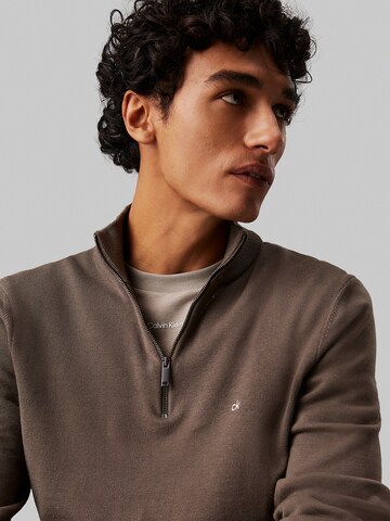 Calvin Klein Pullover in Braun