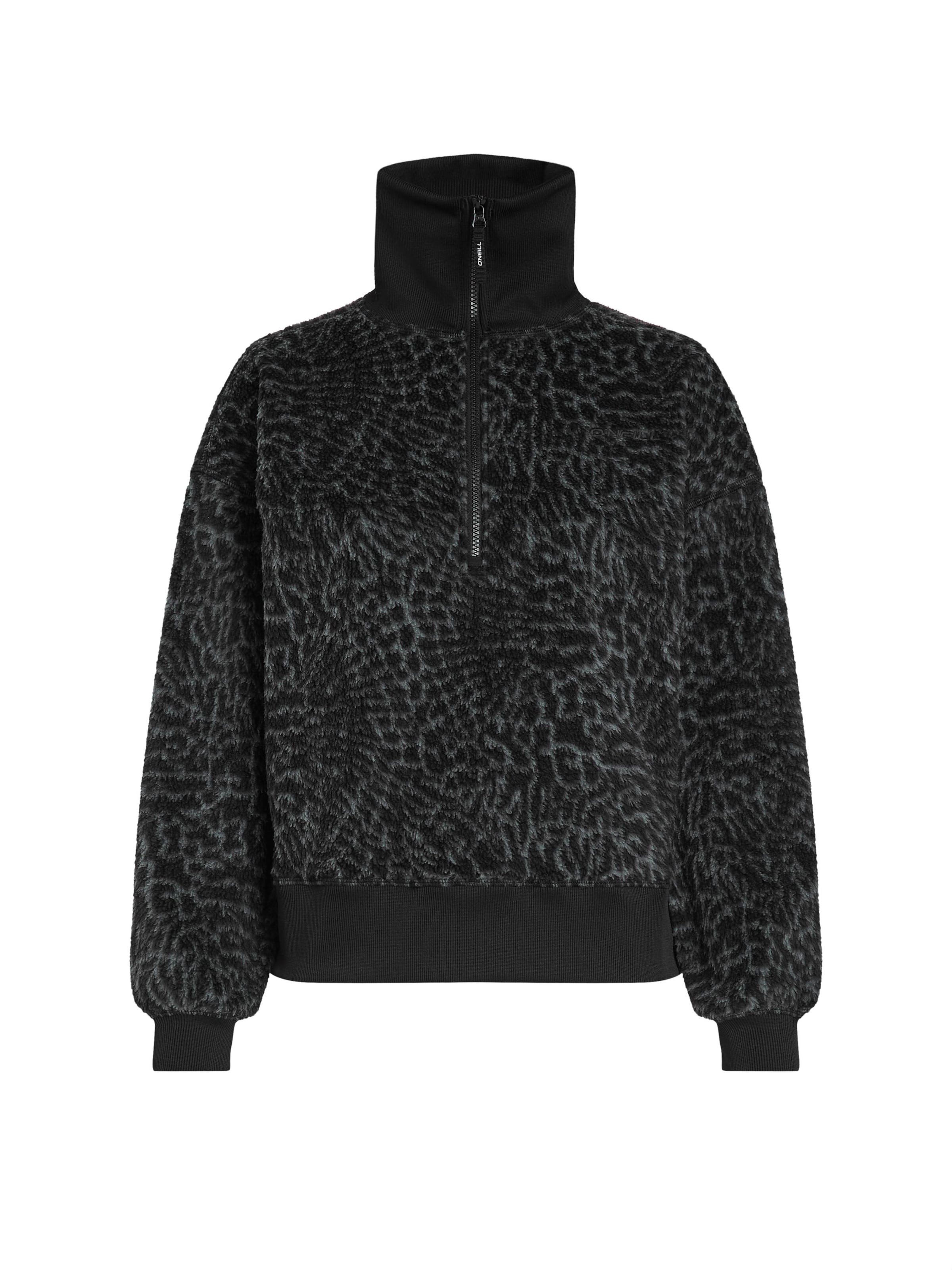 O'NEILL Αθλητική μπλούζα φούτερ σε μαύρο: μπροστά