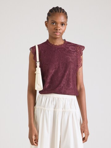 PIECES Blouse 'PCOLLINE' in Red: front