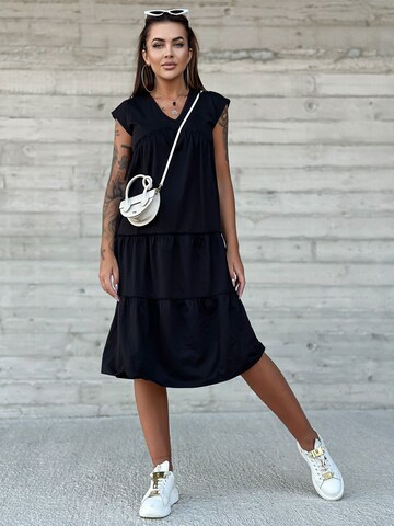 Madnezz House Kleid in Schwarz