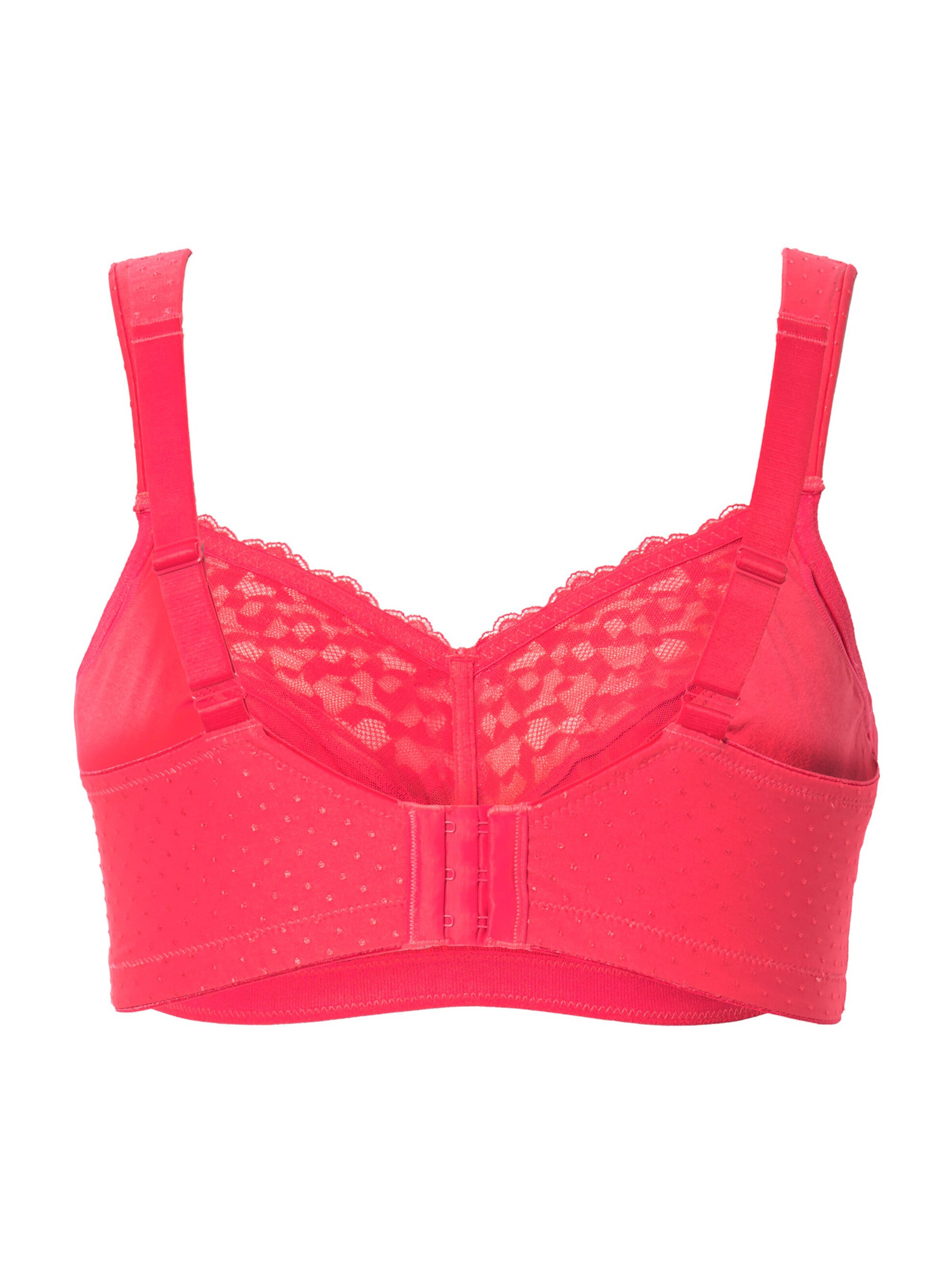 Ulla Popken Minimiser Bra in Pink