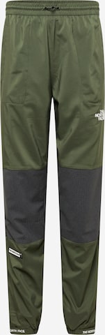 THE NORTH FACE - Pantalón deportivo en verde: frente