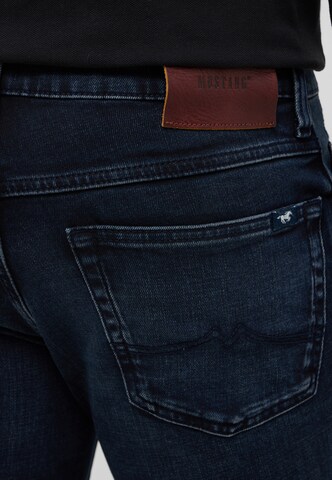 MUSTANG Loosefit Jeans ' Style Tramper Straight ' in Blau