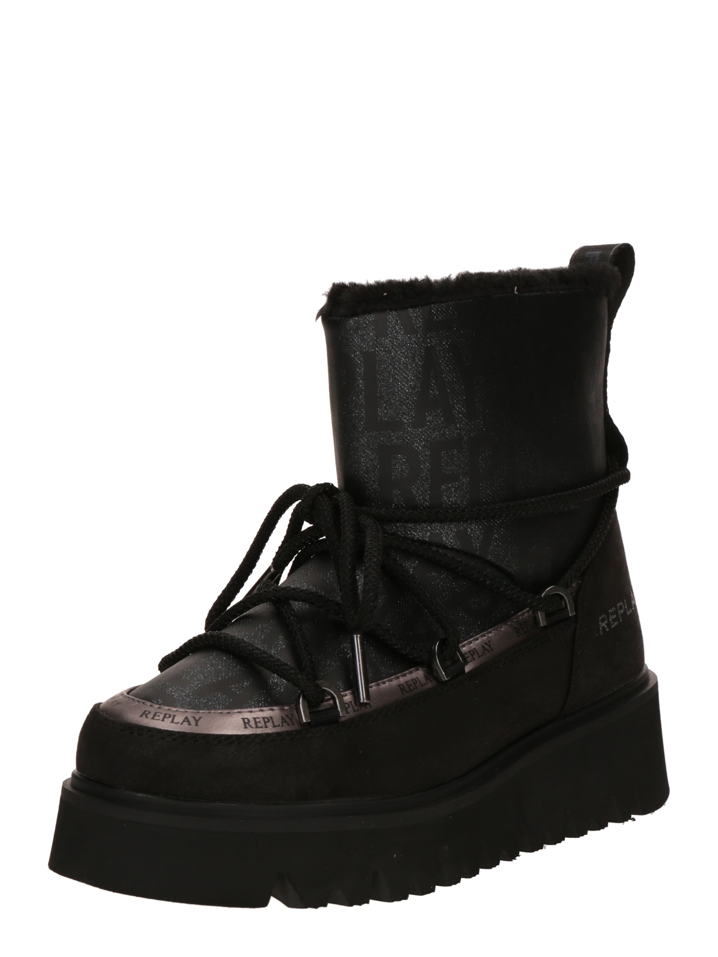 Après-ski REPLAY en noir : devant
