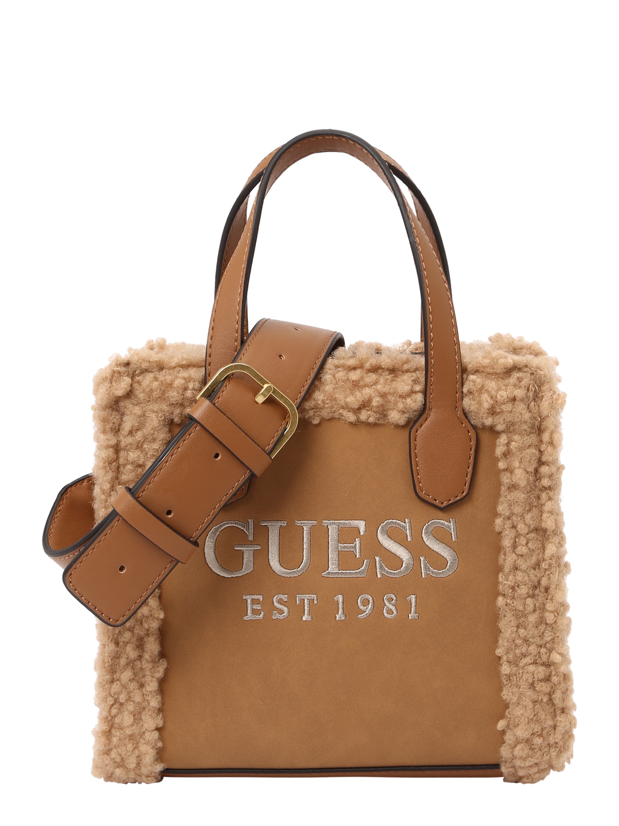 GUESS - Bolso de mano 'SILVANA 2' en marrón