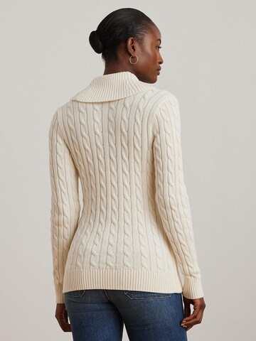Lauren Ralph Lauren Knit cardigan 'DONATO' in Beige