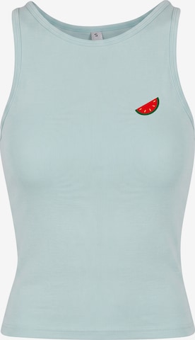 Urban Classics Top in Blau: Vorderseite