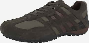 GEOX Sneakers 'Uomo Snake' in Green: front