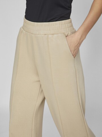 VILA - Pierna ancha Pantalón en gris