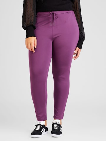 Regular Pantalon 'GOLDTRASH' ONLY Carmakoma en violet : devant