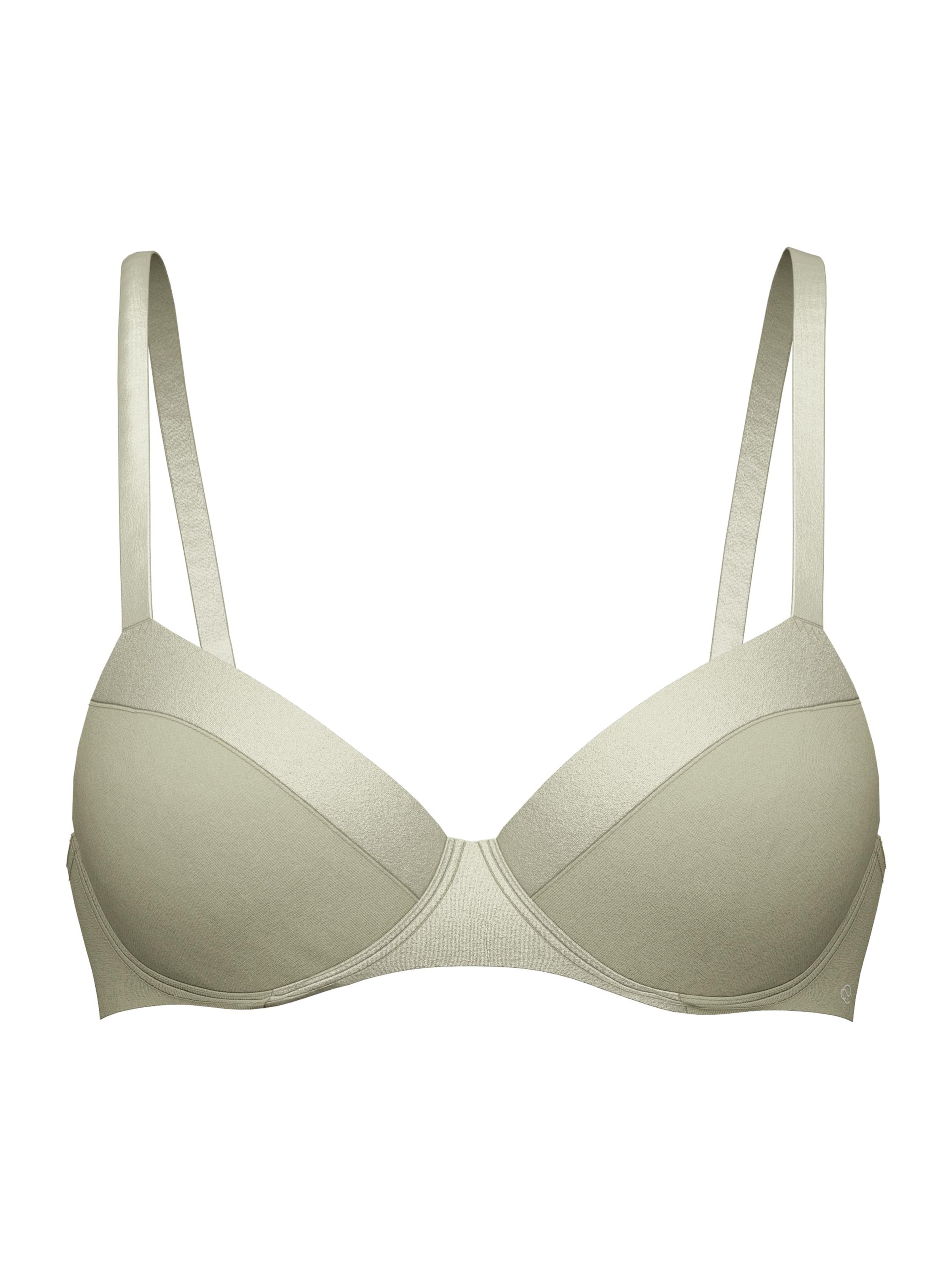 T-shirt Reggiseno 'Cate' di CALIDA in grigio: frontale