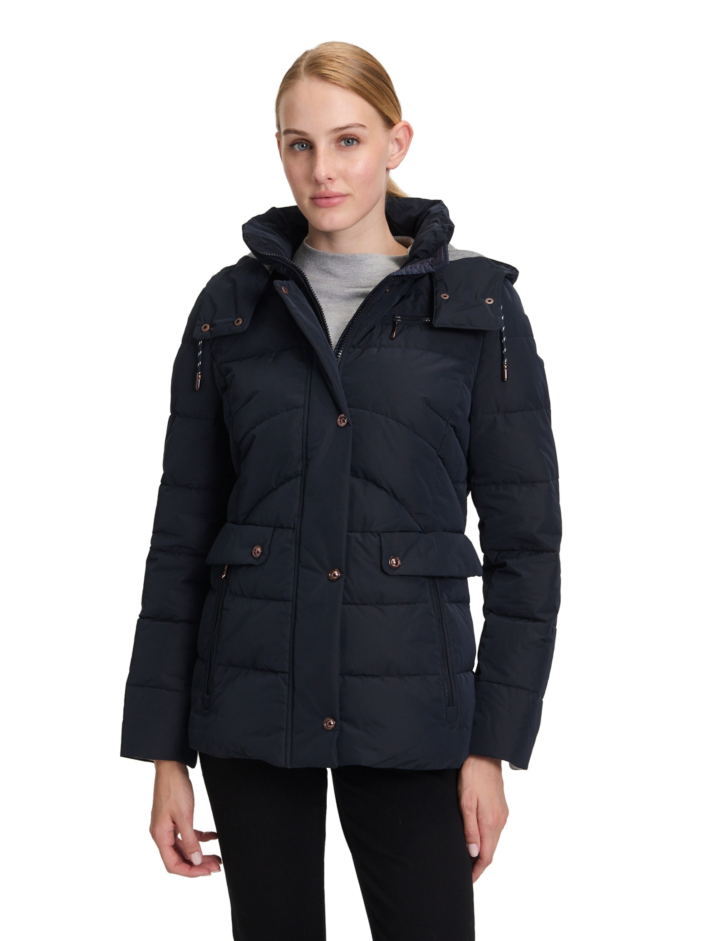 GIL BRET Winter Jacket in Blue: front