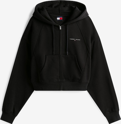 Tommy Jeans Collegetakki värissä musta / valkoinen, Tuotenäkymä