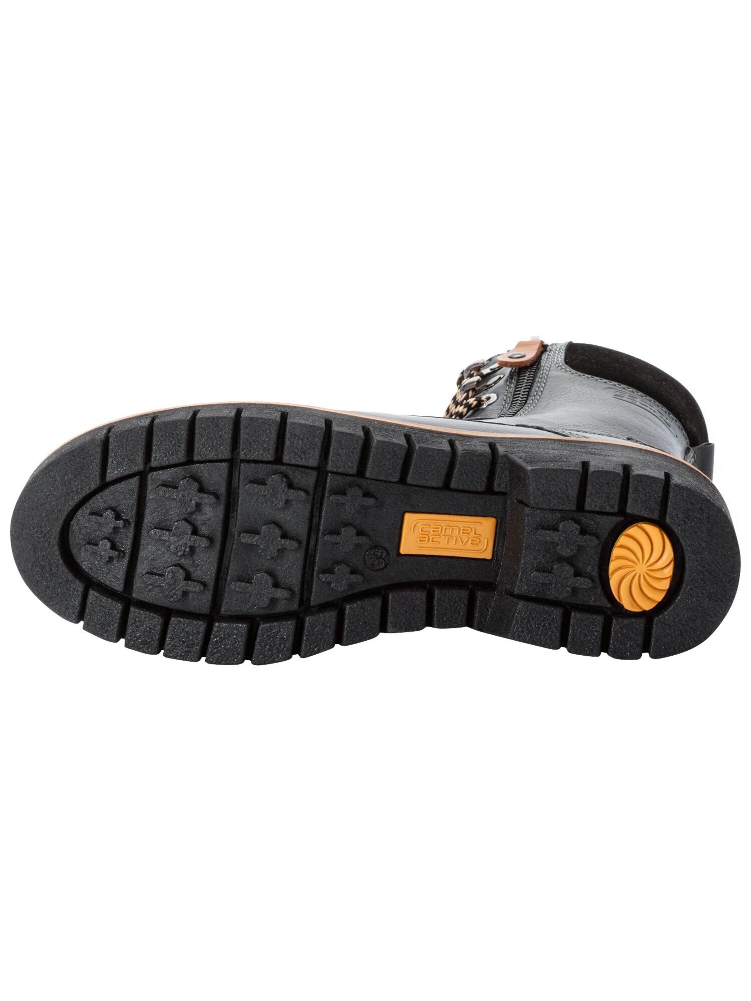 CAMEL ACTIVE Lace-Up Boots in Black