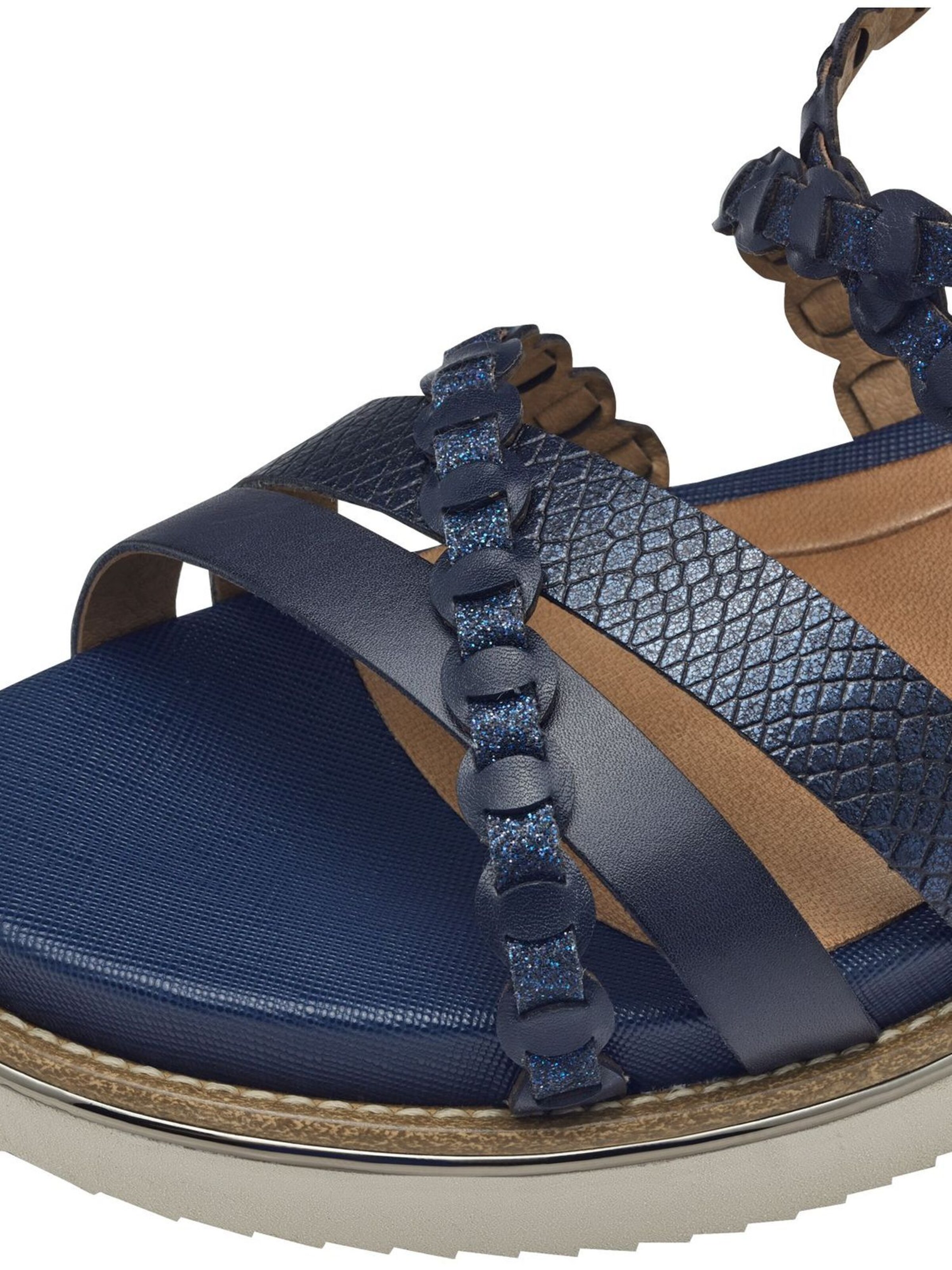 Tamaris Strap Sandals in Blue