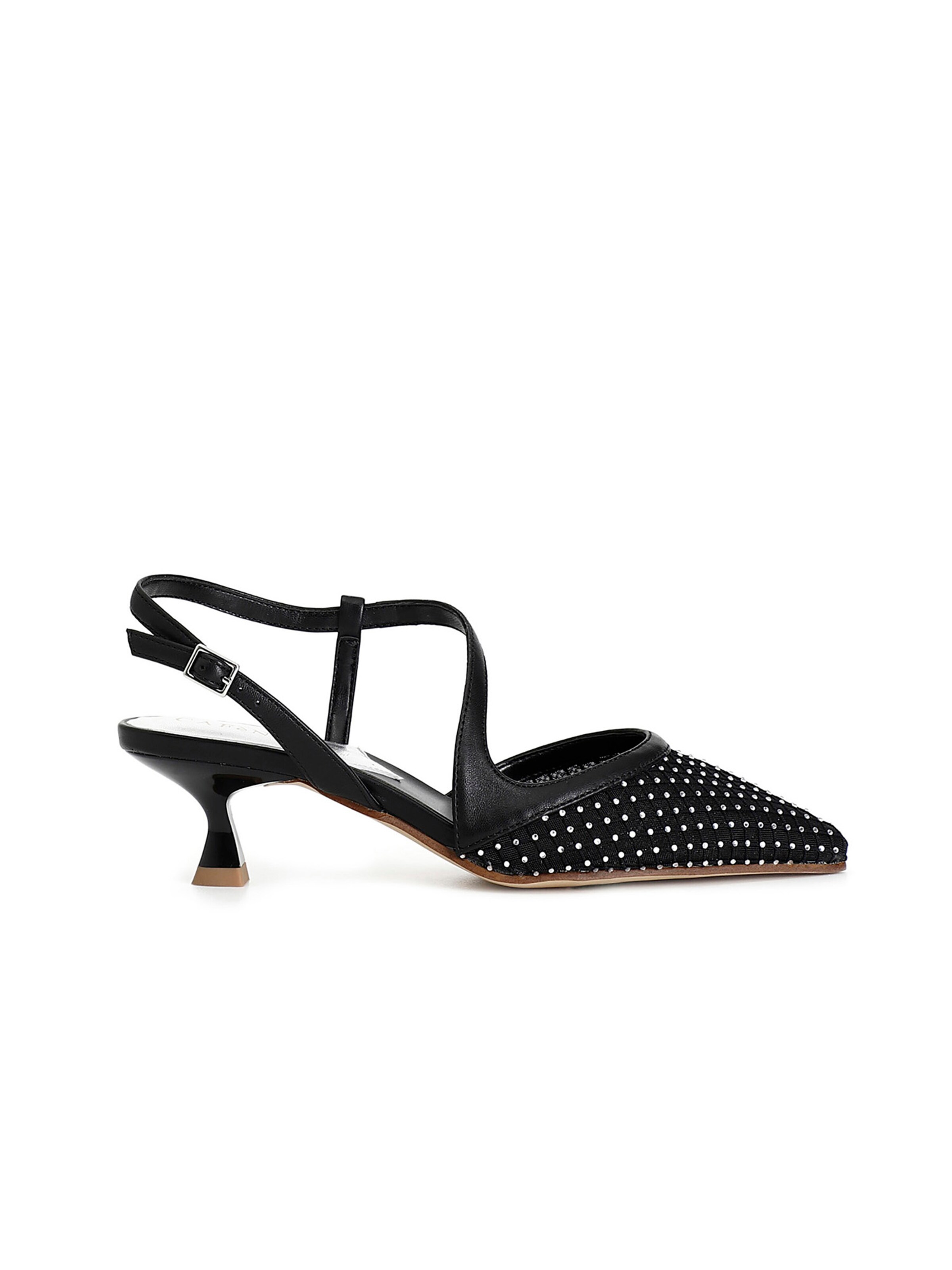 Décolleté sling di CAFè NOIR in nero