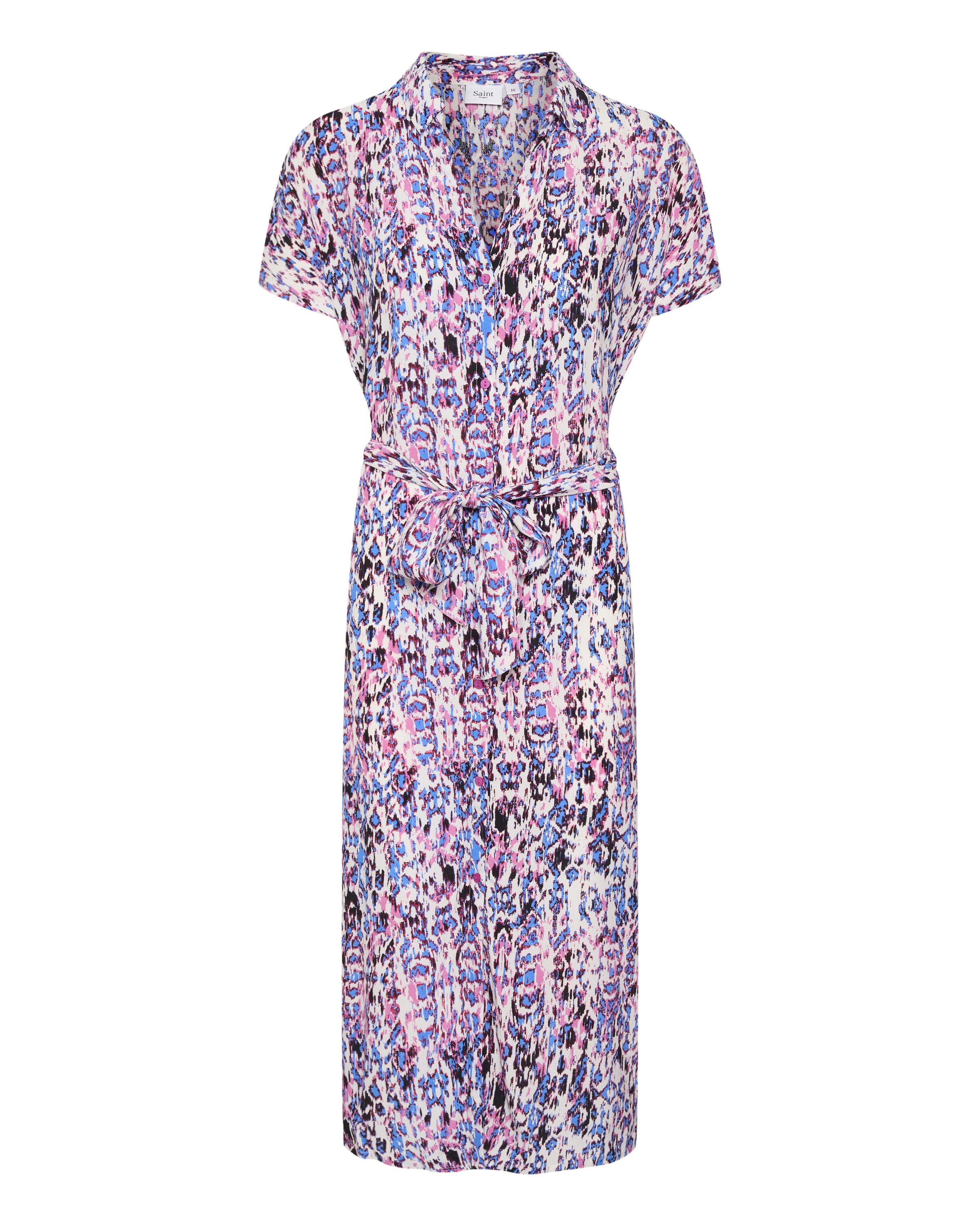 Robe-chemise 'Blanca' SAINT TROPEZ en mélange de couleurs : devant