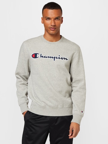 Champion Authentic Athletic Apparel Sweatshirt in Grey: front