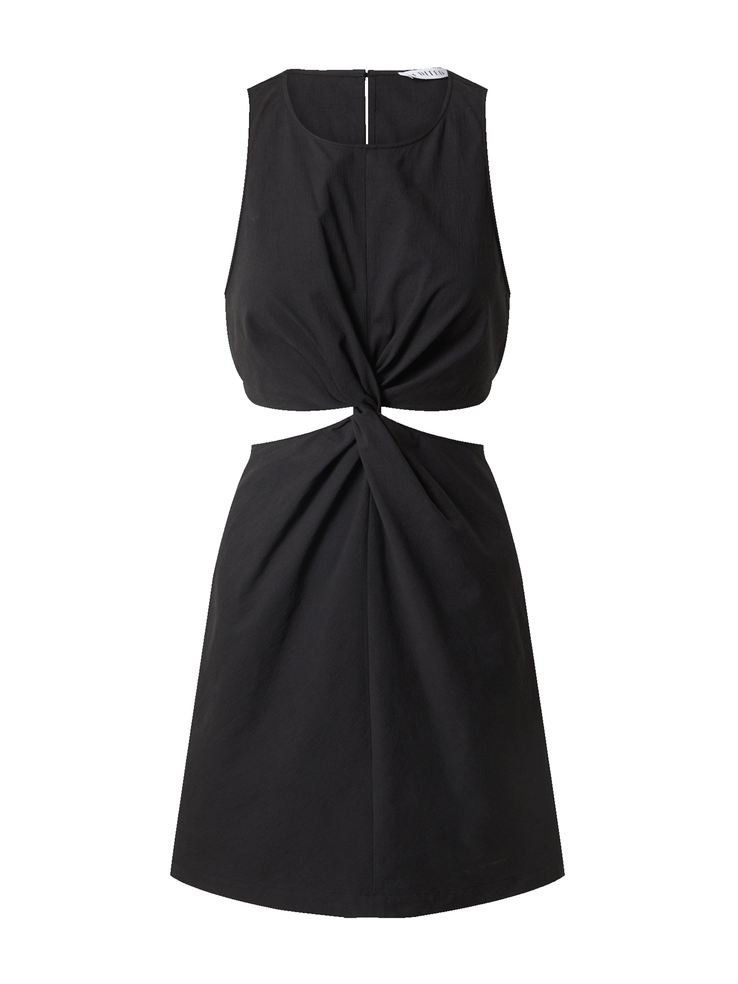 Robe 'Kasha' EDITED en noir : devant