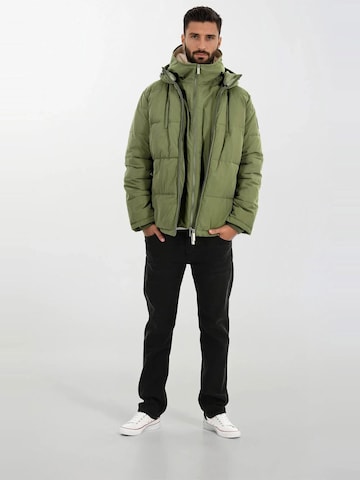 Alessandro Salvarini Winterjas 'AS457' in Groen
