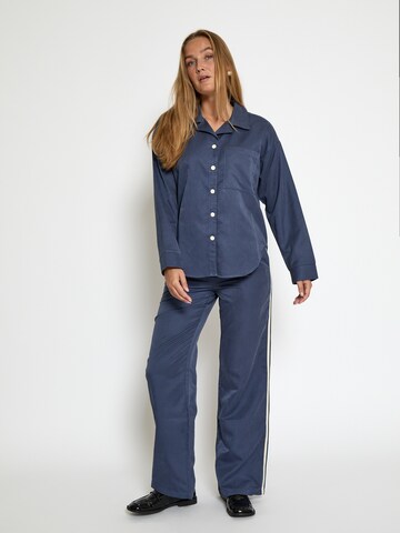 DESIRES Shirts 'Karen' i blå
