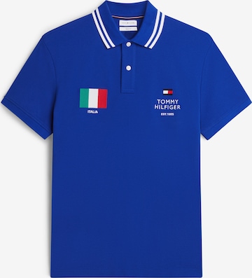 mėlyna TOMMY HILFIGER Marškinėliai 'STANDARD COUNTRY ITALY': priekis