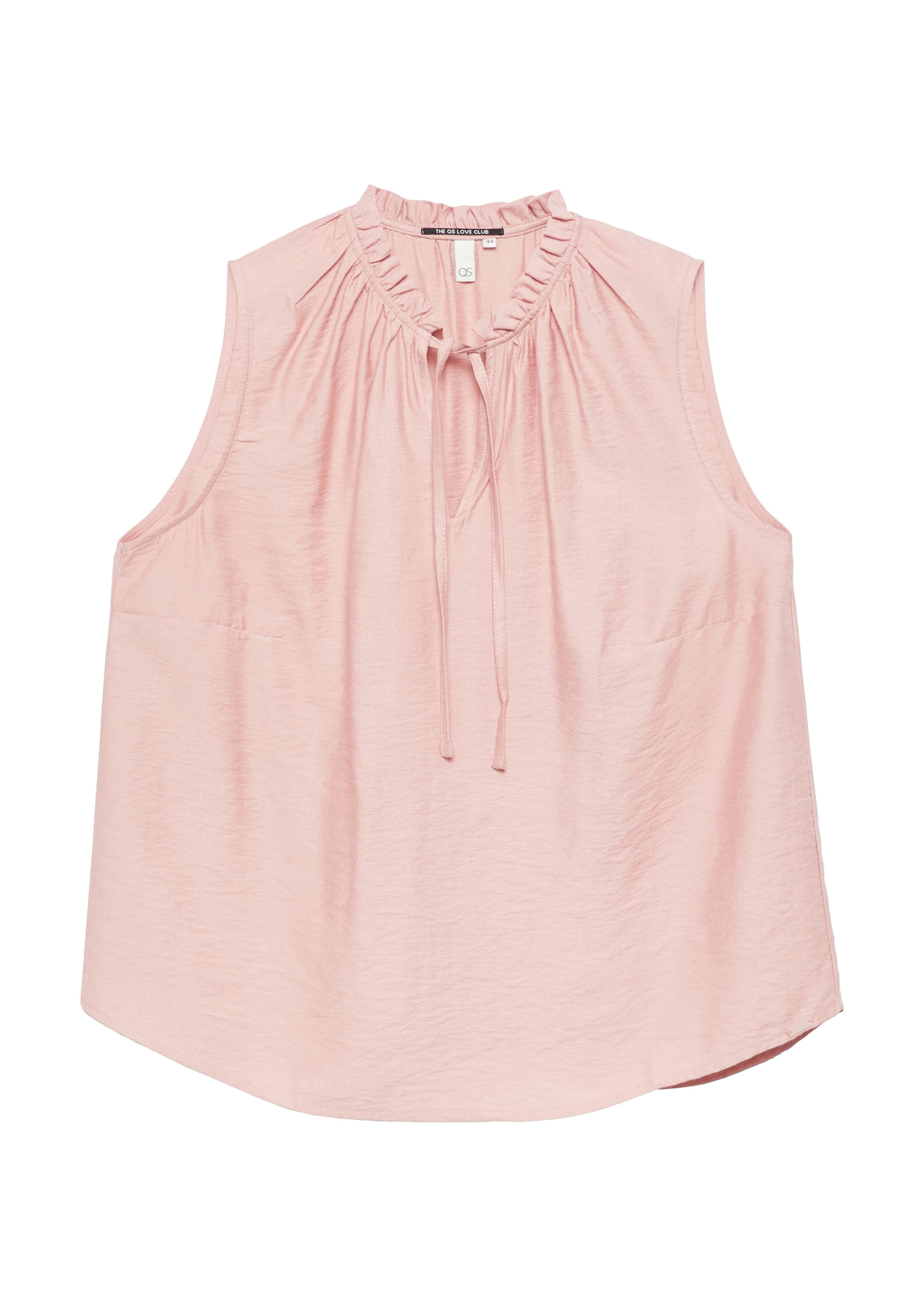 QS Blouse in Roze: voorkant