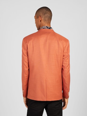 Coupe regular Veste de costume TOPMAN en orange
