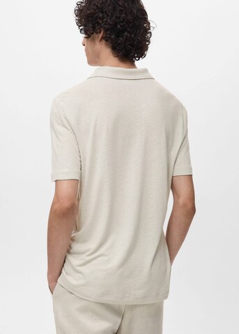 MANGO MAN Poloshirt 'Amberes' in Grau