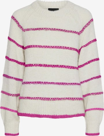 Pull-over 'Neilia' PIECES en gris : devant