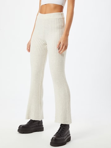 Flared Pantaloni di Dorothy Perkins in beige: frontale