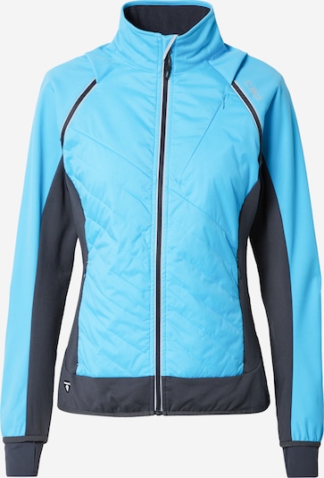 CMP Outdoorjacke in türkis / dunkelblau / weiß, Produktansicht