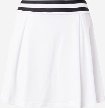 NIKE Athletic Skorts in White: front