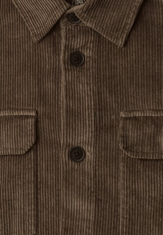 Street One MEN Regular Fit Hemd in Braun