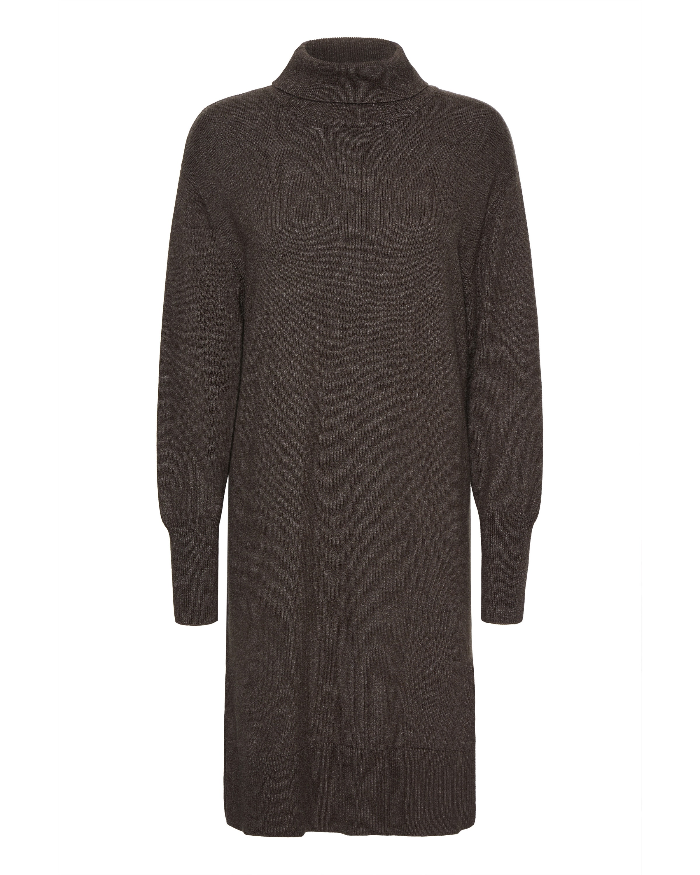 Pulz Strikkjole 'PZSteffi' i brun: forside