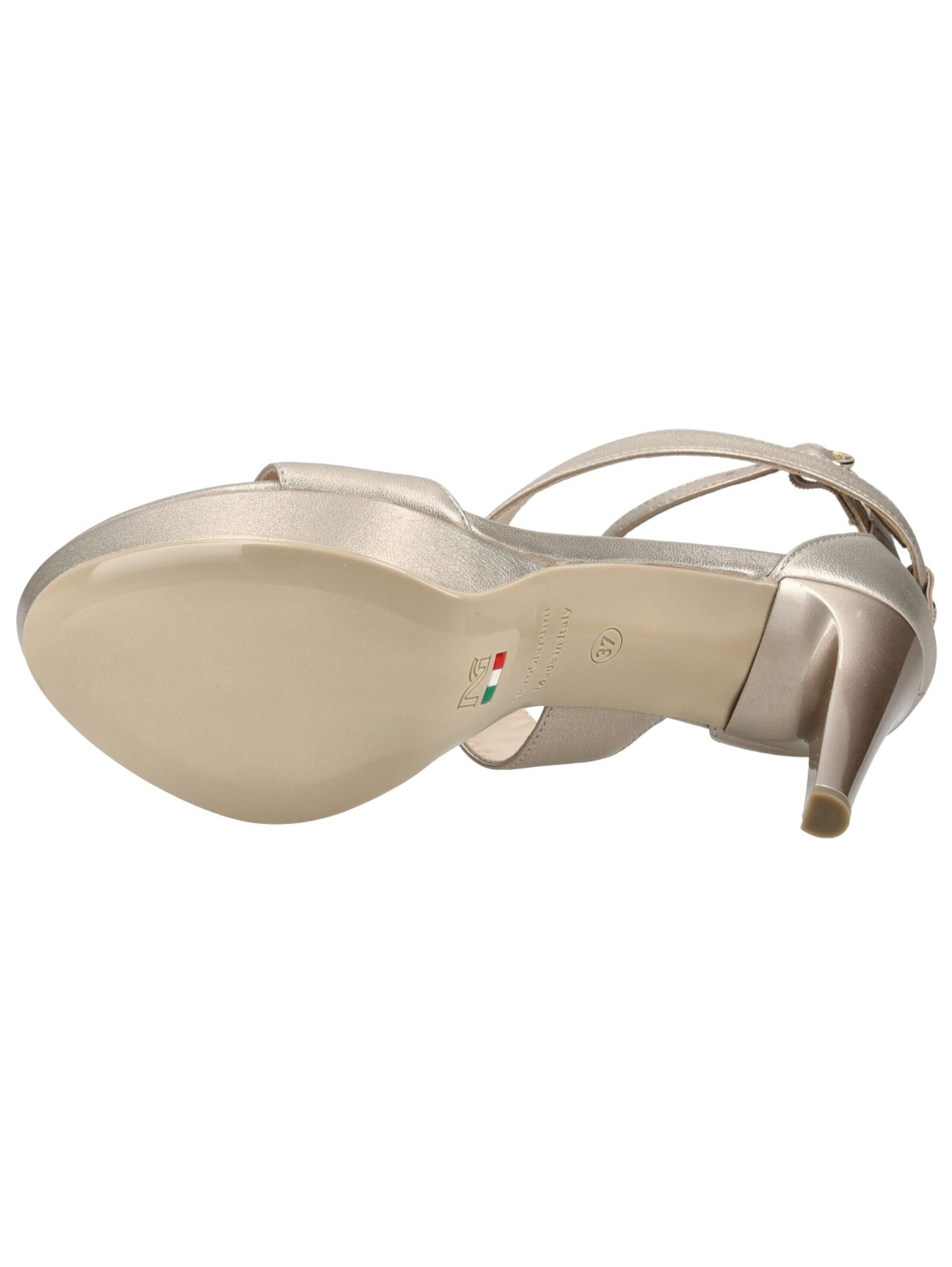 Nero Giardini Sandalen met riem in Goud