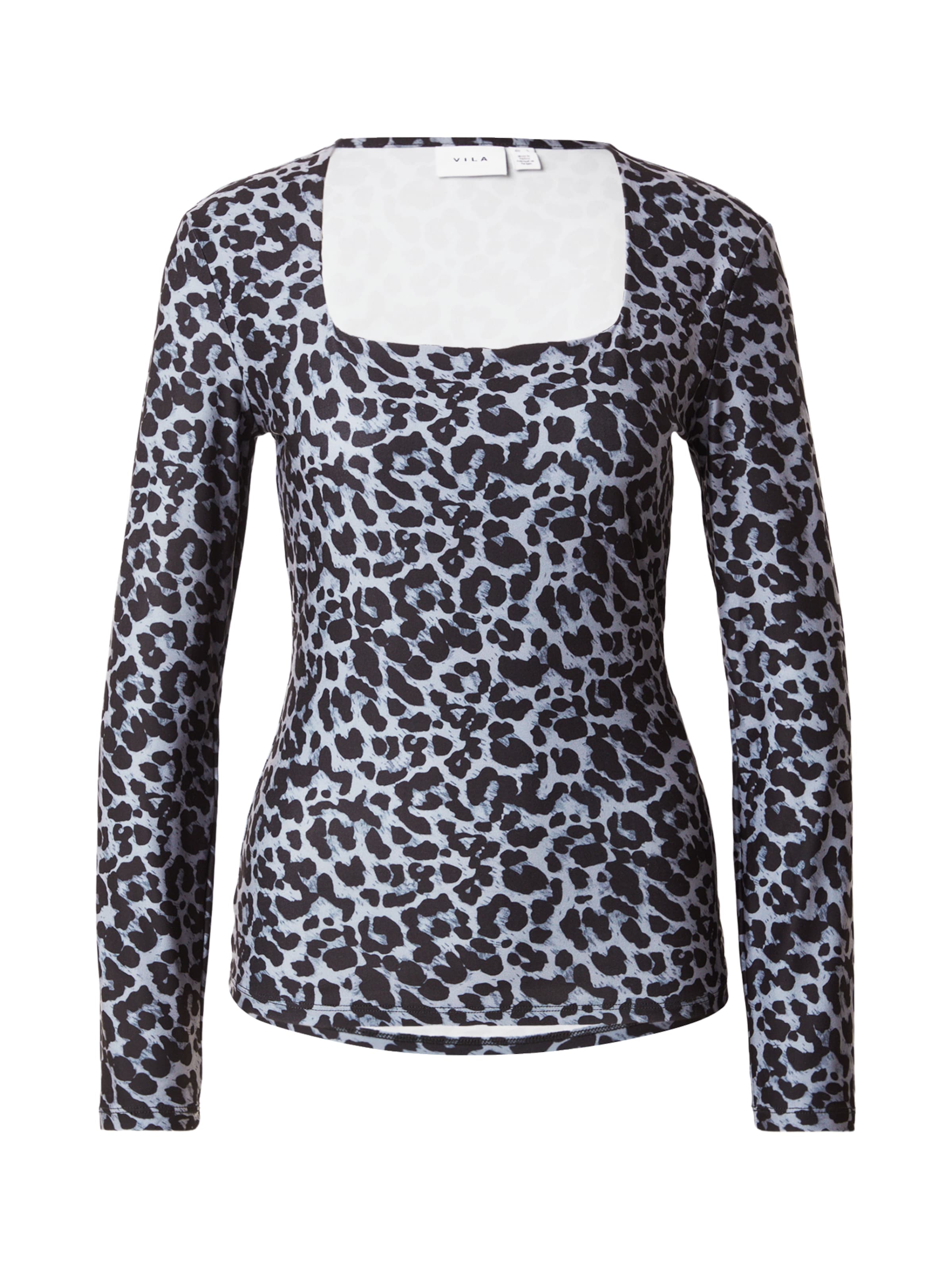 VILA T-shirt 'VILEOA' en XS en gris / noir, Vue avec produit