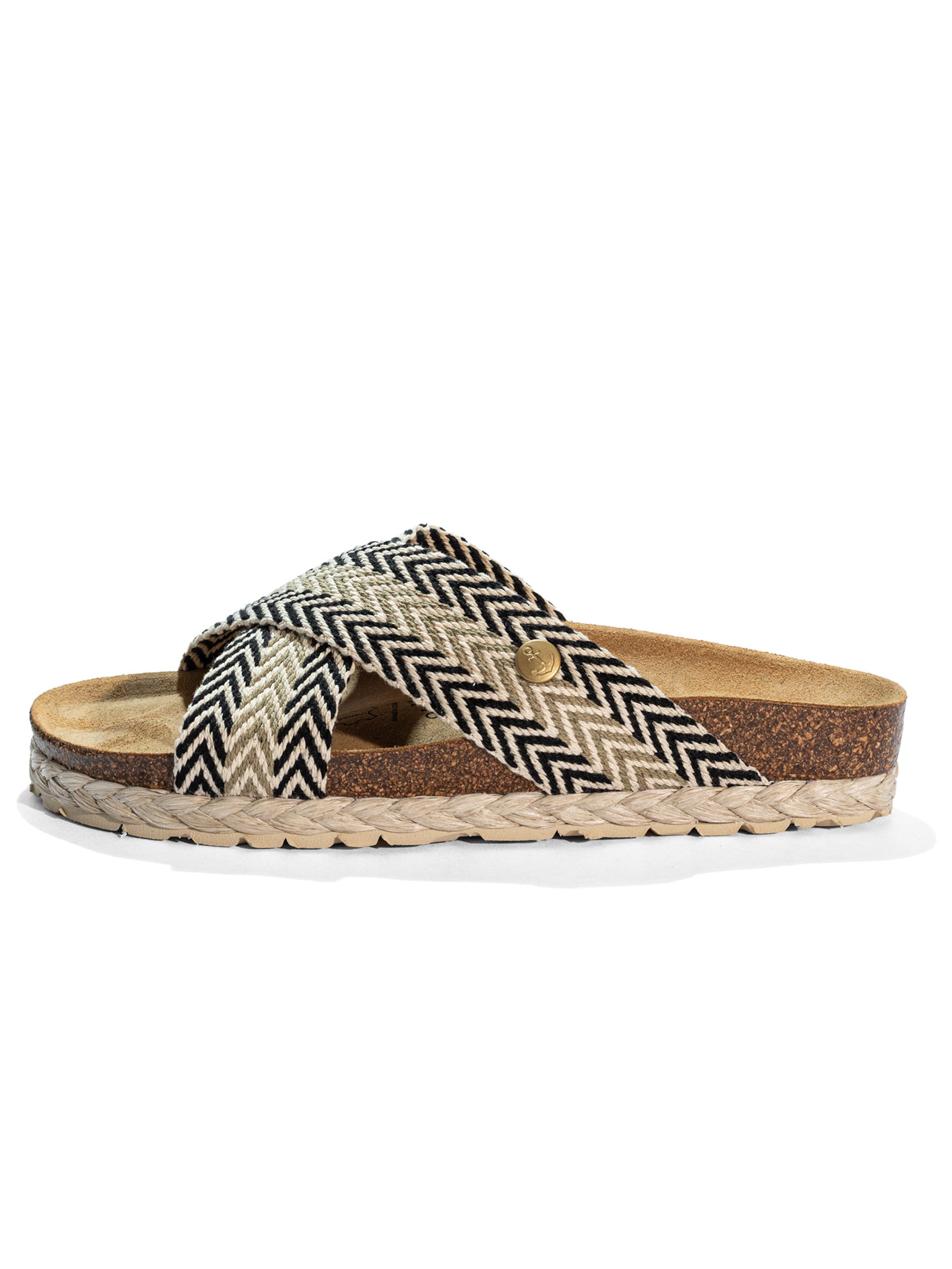 Mule 'BURGOS' Bayton en beige : devant