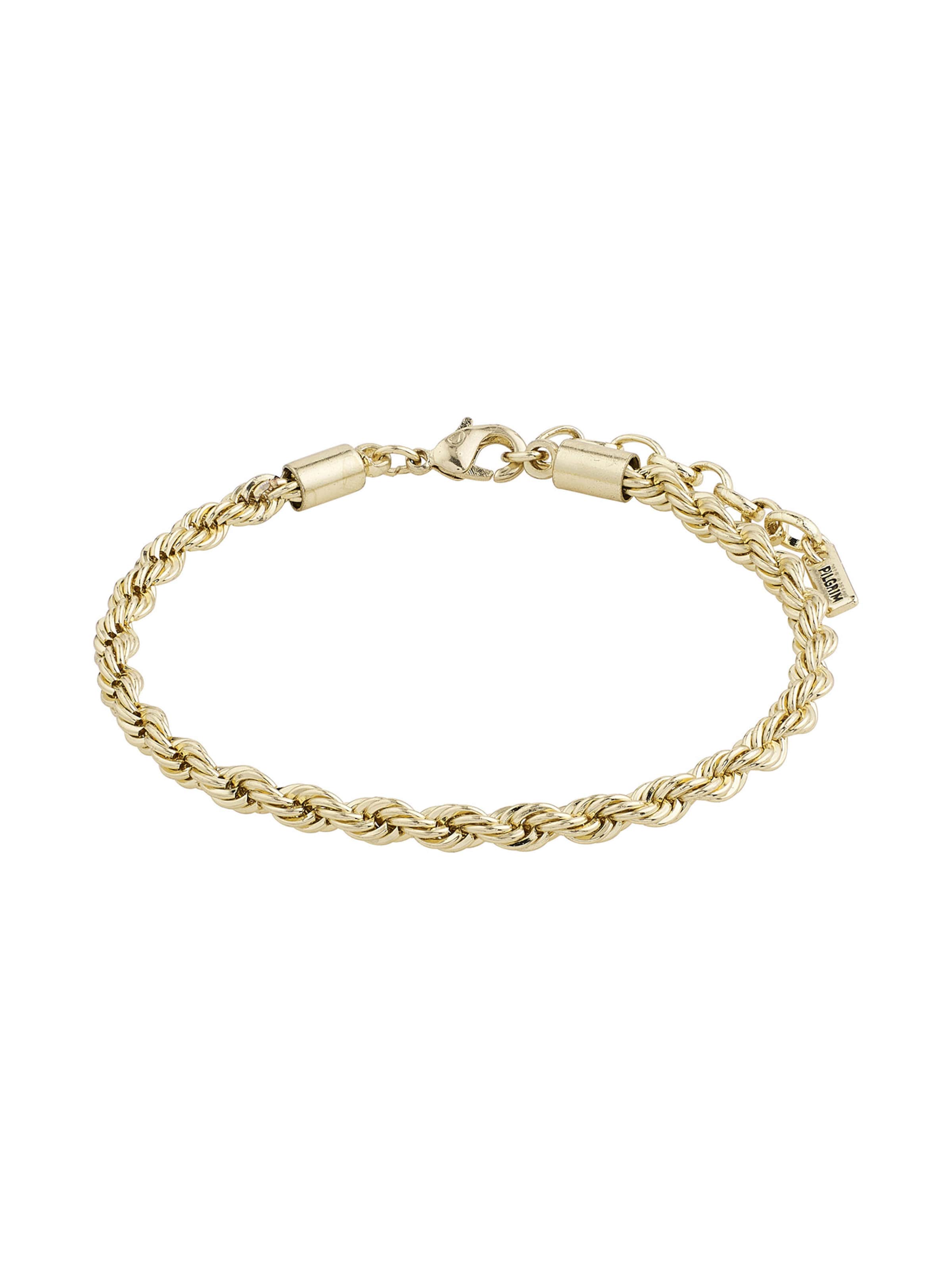 Bracelet 'Pam' Pilgrim en or : devant