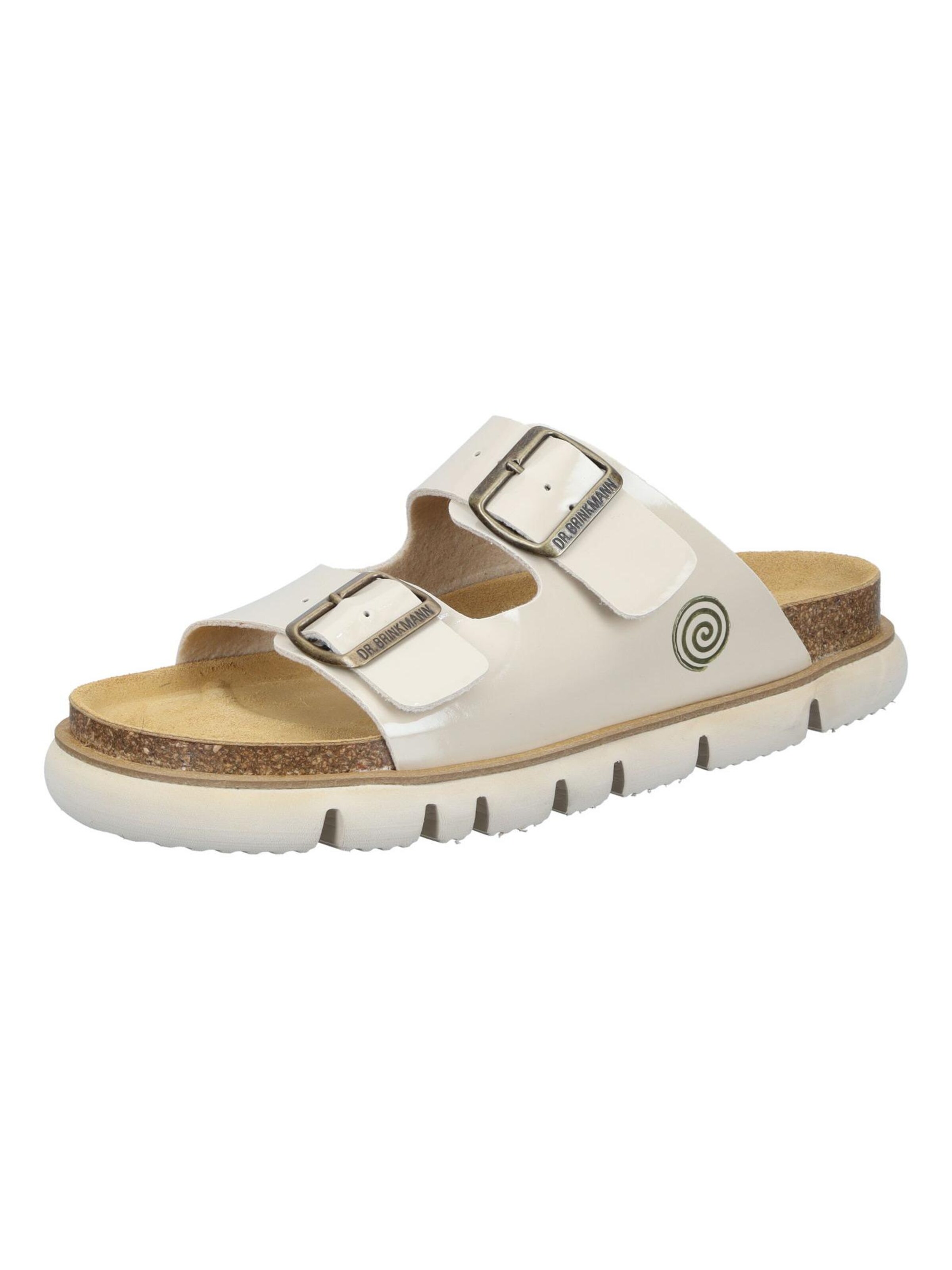 DR. BRINKMANN Mules 'Pantoletten BONILLO' in Beige: front