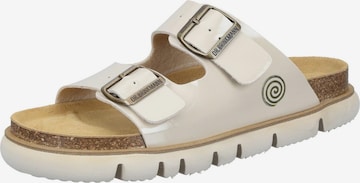 DR. BRINKMANN Mules 'BONILLO' in Beige: front